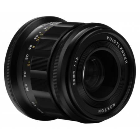 Voigtlander Nokton 28 mm f/1,5 - obiektyw stałoogniskowy